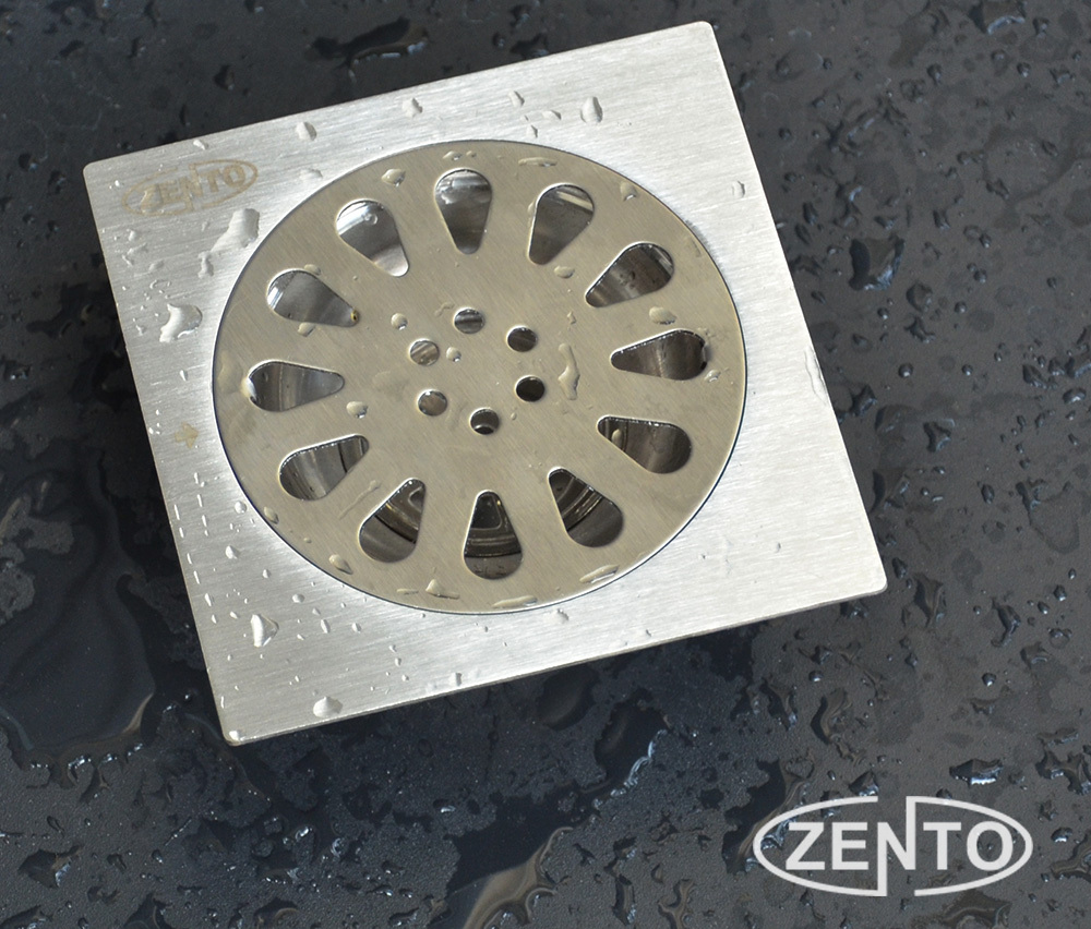 Phễu thoát sàn chống mùi hôi inox Zento TC102-L