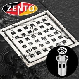 Phễu thoát sàn chống mùi hôi inox Zento ZT656