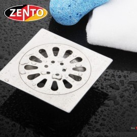 Phễu thoát sàn inox Zento TS151 - 15x15cm