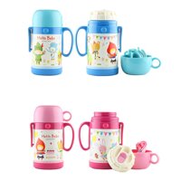 Phích - Bình giữ nhiệt Lock&Lock Hello Bebe Có Dây Đeo Vivid Party HBB311 - 400ML