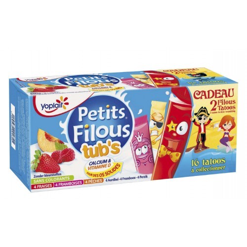 Phô mai trái cây tươi Petit Filous tubs