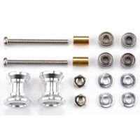 Phụ kiện 15403 MIN 4WD Double Alu.Rollers (9-8mm) Tamiya