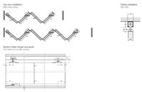 Phụ kiện cửa trượt xếp 30L 4 cánh Hafele 943.10.014