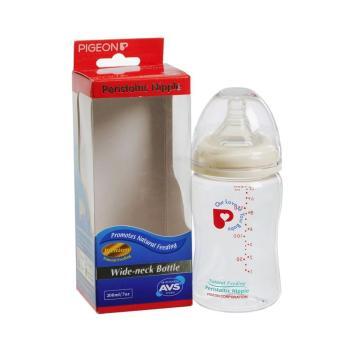 Bình sữa cổ rộng Pigeon BS22027 - 200ml