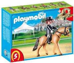 Mô hình Dressage Horse with Stall Playmobil 5111