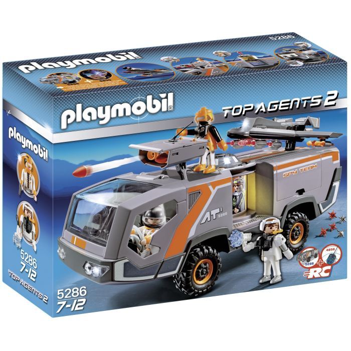 Mô hình Siêu xe của điệp viên Playmobil 5286