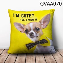 Gối vuông Chihuahua I'm cute? - GVAA070