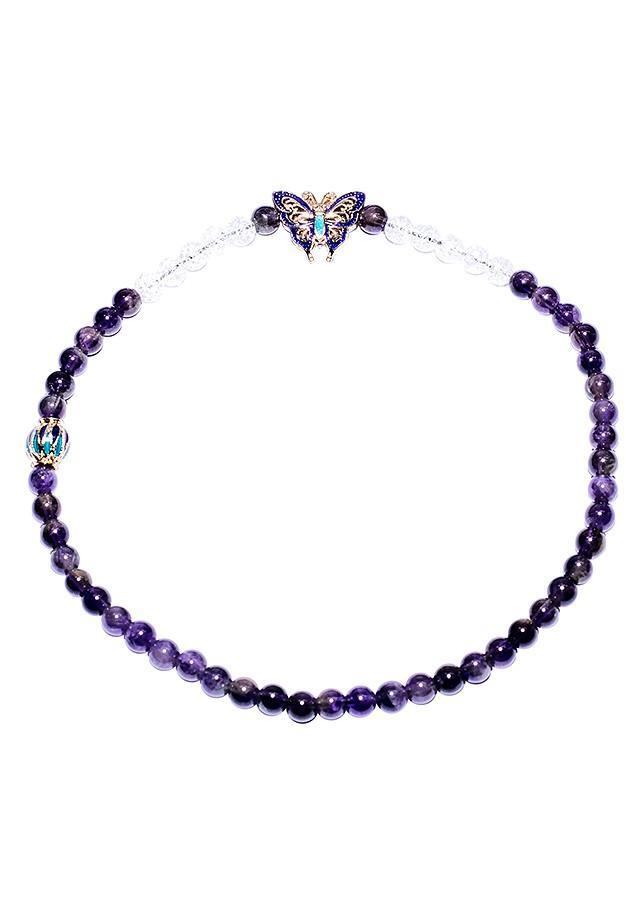 Vòng tay Tỏi's Jewelry đá phối Charm bướm VD17028 