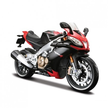 Mô hình xe mô tô Aprilia RSV4 Factory Maisto 31101 tỉ lệ 1:12 