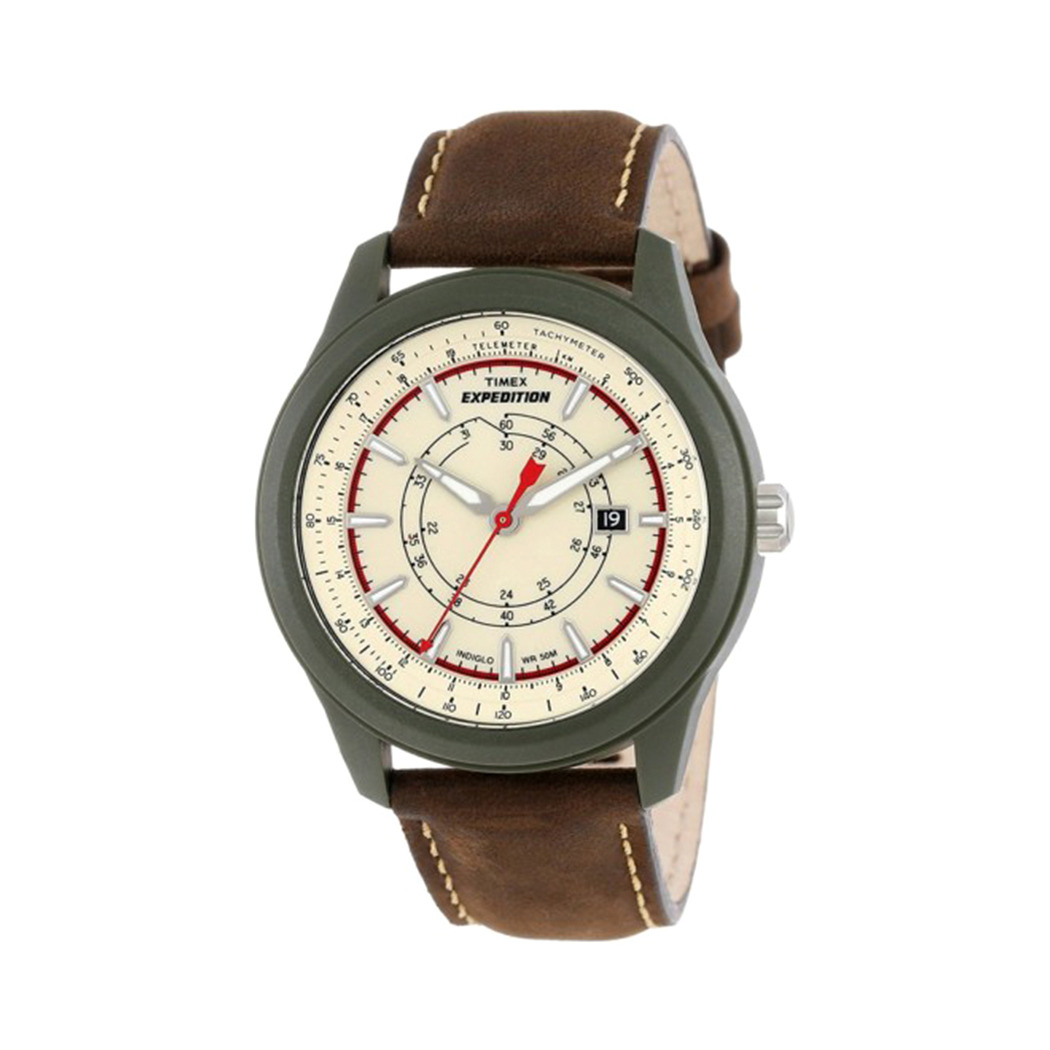 Đồng hồ nam dây da Timex T49921 