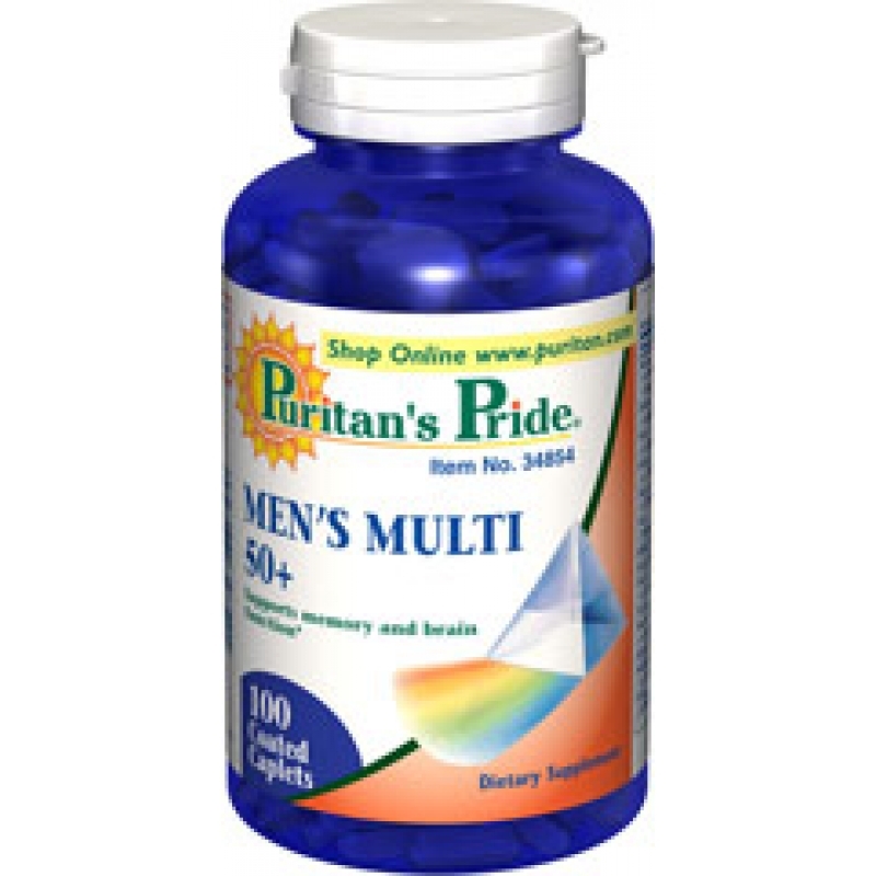 Vitamin tổng hợp cho Nam 50+ Men's Multi Puritan's Pride 