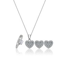 Bộ trang sức bạc Pure Heart