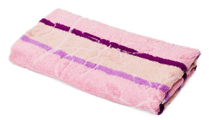 Bộ 2 khăn tắm sọc chạm cành lá Quảng Phú BQ17