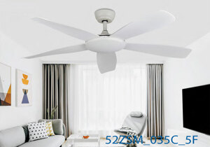 Quạt trần đèn 5 cánh 52ZSM_035C_5F