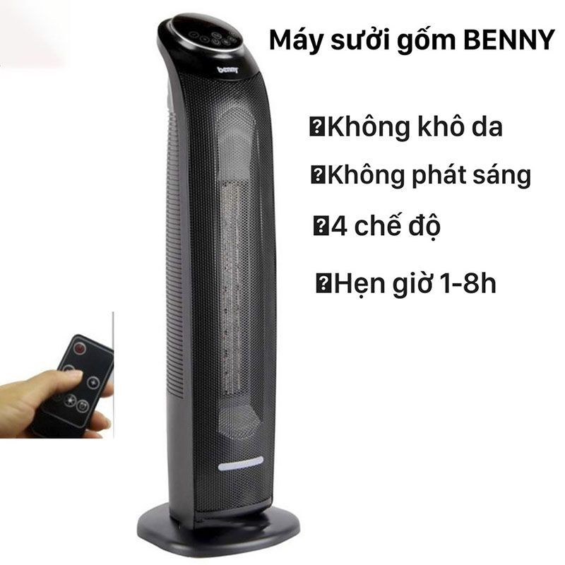Quạt sưởi gốm Benny BHT-2200