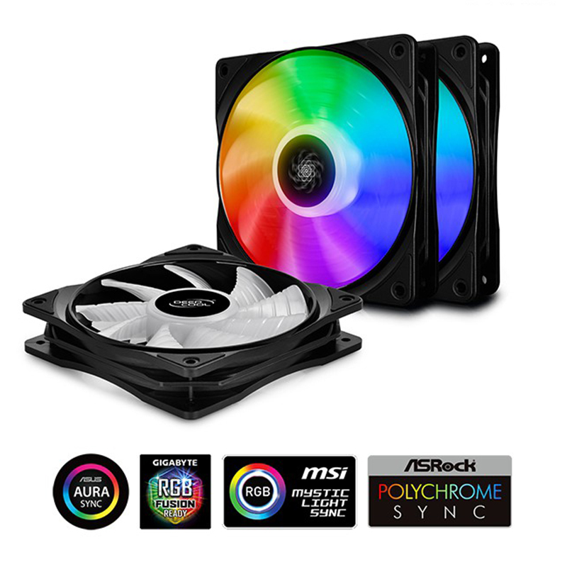 Quạt tản nhiệt Deepcool CF 120 (3 in 1)