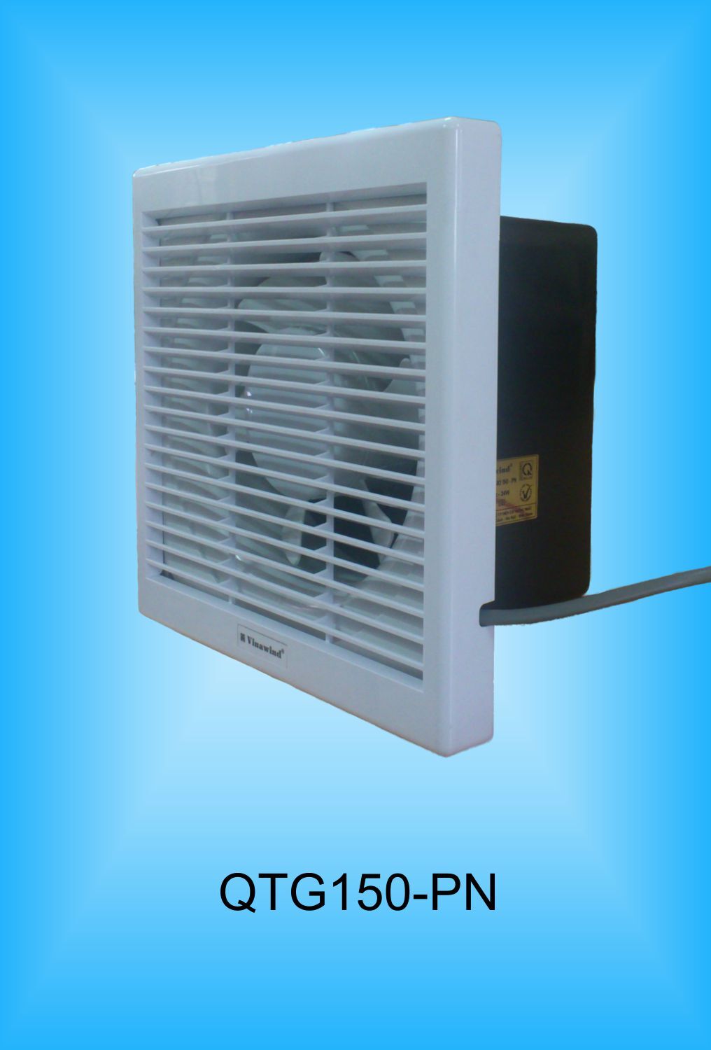 Quạt thông gió Điện Cơ Thống Nhất 150PN (QTG150-PN)