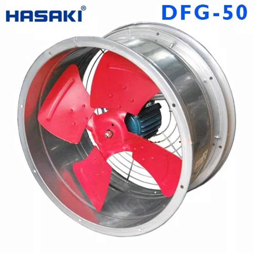 Quạt thông gió khung tròn Hasaki DFG50