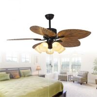 Quạt trần đèn Duhal 5 cánh VNQ021