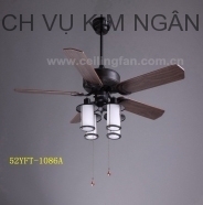 Quạt trần đèn Mountain Air 5 cánh 52YFT-1086A