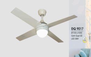 Quạt trần đèn 5 cánh LAM1222H