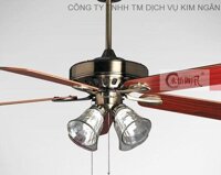 Quạt trần đèn Moutain Air 5 cánh 52YFA-1015