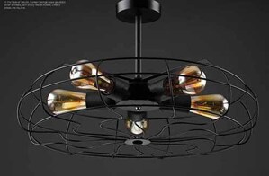 Quạt trần đèn Retro FK175