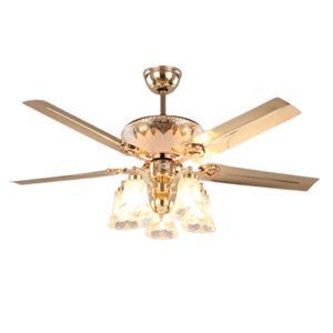 Quạt trần đèn trang trí Daikisu DC50A08KL/GN/GD