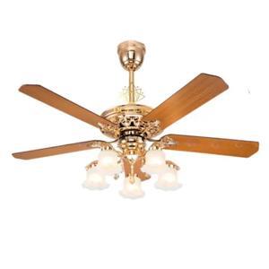 Quạt trần đèn trang trí DCT Fan 103 - Cánh gỗ