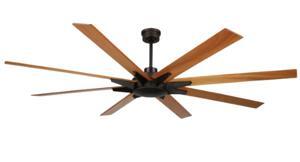 Quạt trần Verona 8 cánh QT-9830BK