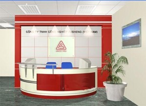 Quầy lễ tân Q007