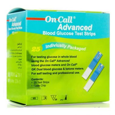 on call advanced test strips