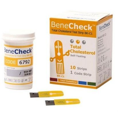 Que thử cholesterol BeneCheck Plus 10