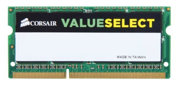 Ram laptop Corsair Value select - 8GB/ DDR3/ 1333Mhz