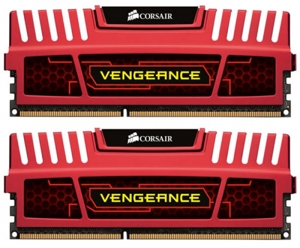 RAM Corsair VENGEANCE 8GB (2x4GB) DDR3 Bus 1600Mhz (Màu Đỏ) - (CMZ8GX3M2A1600C9R)