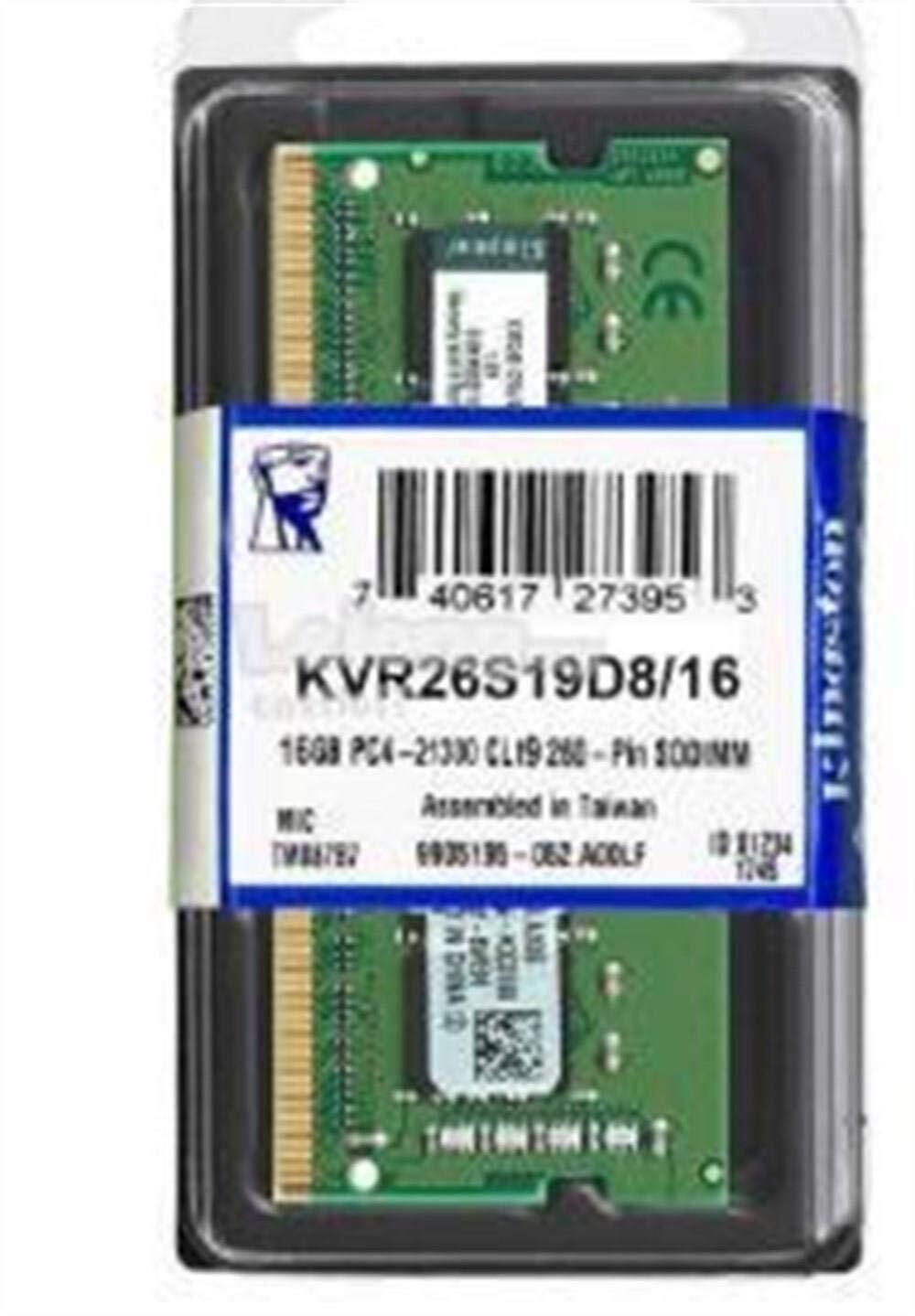 RAM DDR4 Kingston KVR26S19D8/16 - 16GB