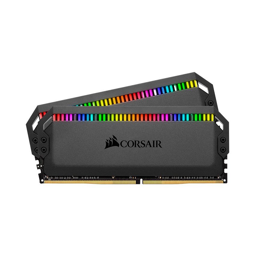 Ram Desktop Corsair Dominator Platinum RGB 16GB (2x8GB) DDR4 3200MHz (CMT16GX4M2C3200C16)