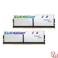 Ram Desktop G.Skill Trident Z Royal RGB Silver 16GB (2x8GB) DDR4 3600MHz (F4-3600C18D-16GTRS)