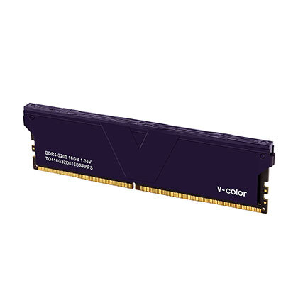 Ram Desktop V-color Skywalker Plus Purple (TO416G32D816DSPPPS) 16GB (1x16GB) DDR4 3200Mhz
