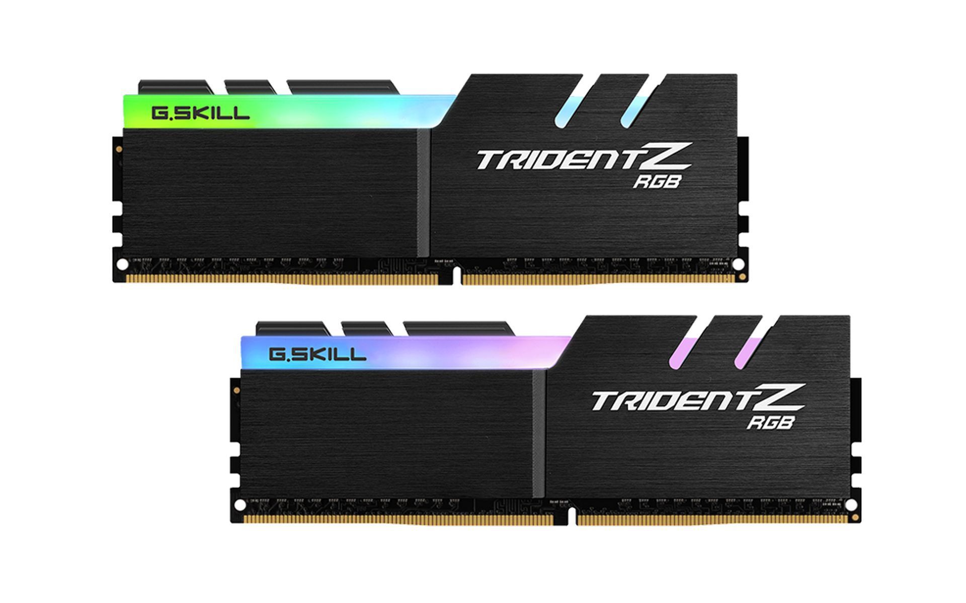 Ram Gskill Trident Z RGB 64GB (2x32GB) DDR4 3600MHz (F4-3600C18D-64GTZR)