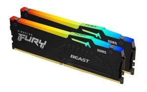 Ram Kingston DDR5 16GB 5600 Mhz CL40 DIMM Kit (2 x 8G)  FURY Beast RGB (KF556C40BBAK2-16)