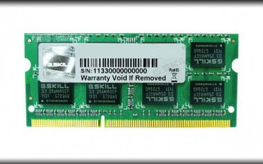 Ram laptop Gskill F3-12800CL9S-2GBSQ - 2G/ DDR3/ 1600Mhz