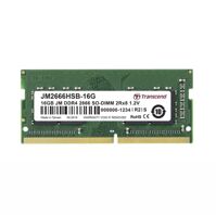 Ram Laptop Transcend JetRam 16GB, DDR4-2666 Unbuffered SO-DIMM (JM2666HSB-16G)