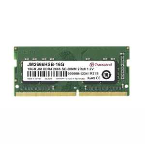 Ram Laptop Transcend JetRam 16GB, DDR4-2666 Unbuffered SO-DIMM (JM2666HSB-16G)