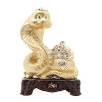 Rắn vàng Kim bồn tụ bảo