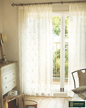 Rèm voan Nhật cao cấp LTAC5583