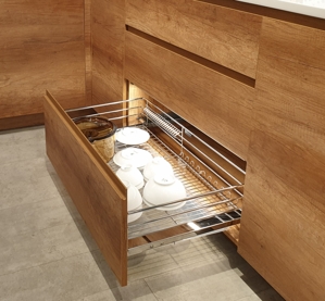 Rổ đựng xoong nồi 3 sides, gắn với cửa tủ 700mm 7 809 125