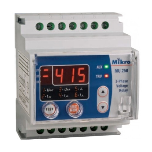 Rơ le bảo vệ điện áp Mikro MU250-415V
