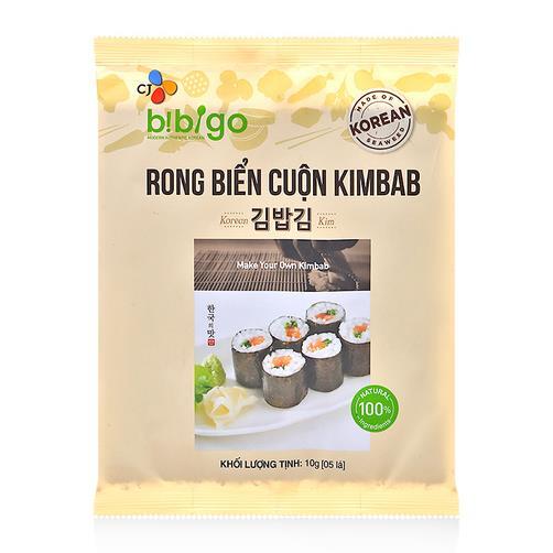 Rong biển cuộn Kimbab Bibigo gói 10g