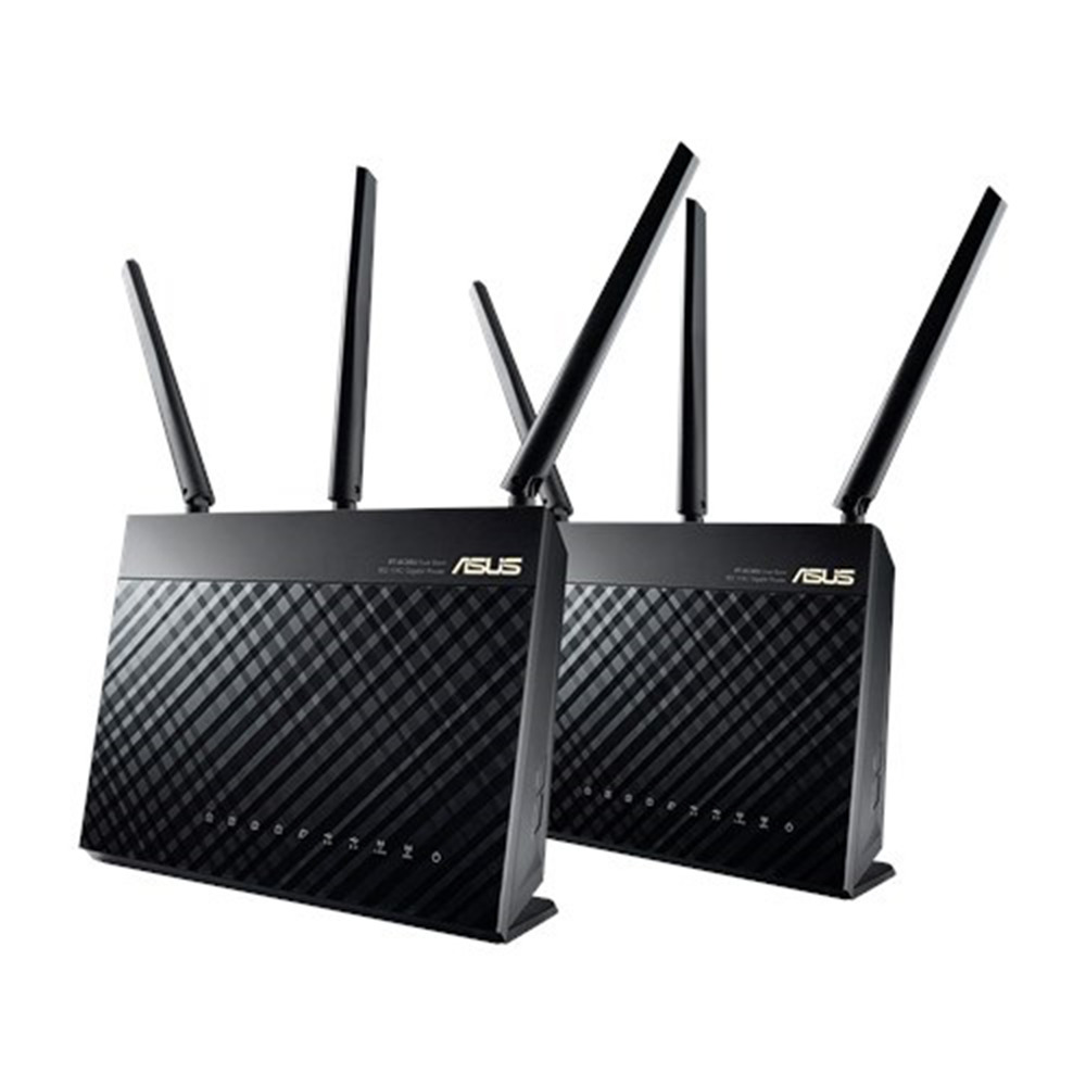 Router - Bộ phát wifi Mesh Asus RT-AC68U - 2 pack